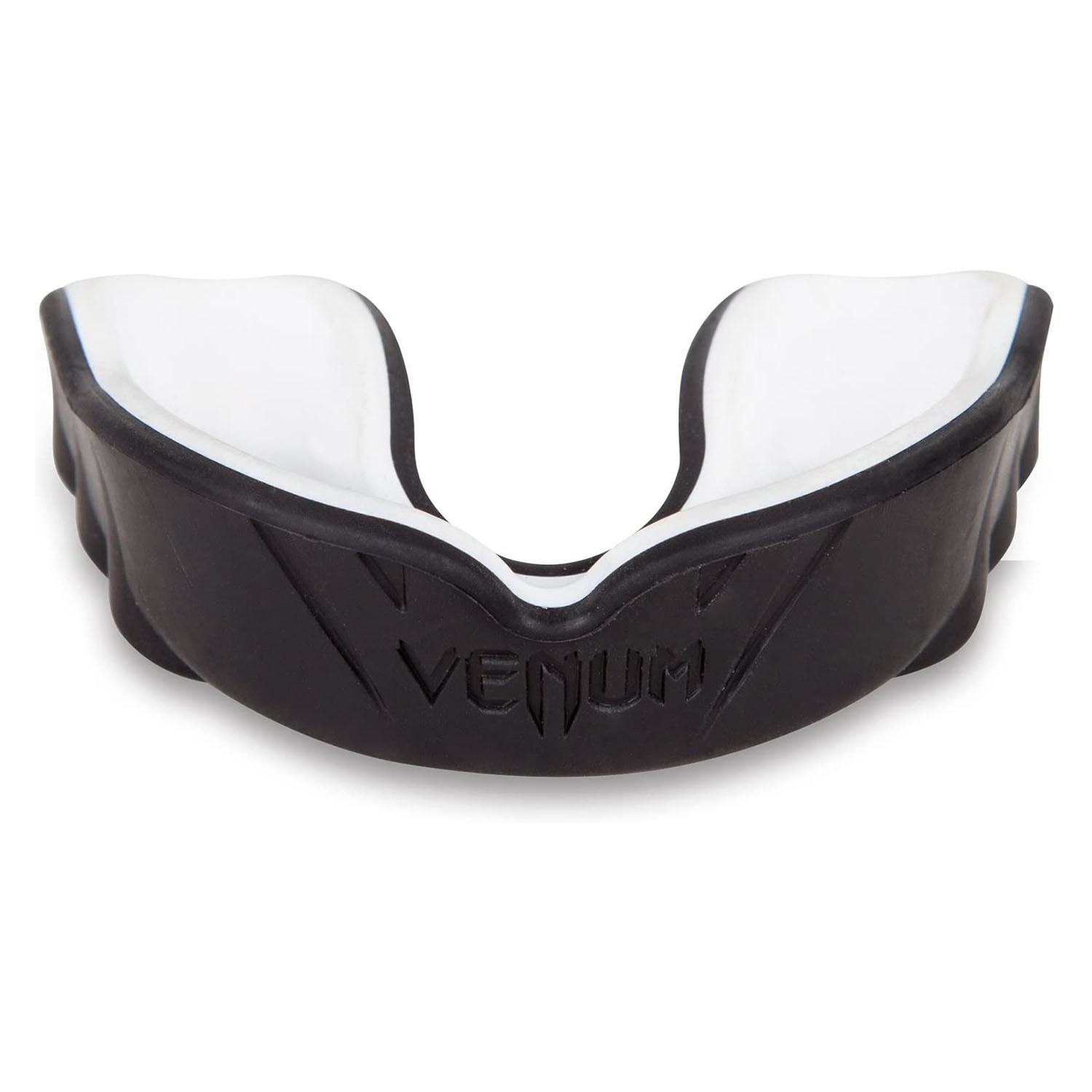 Venum Challenger Mouthguard - Black-White