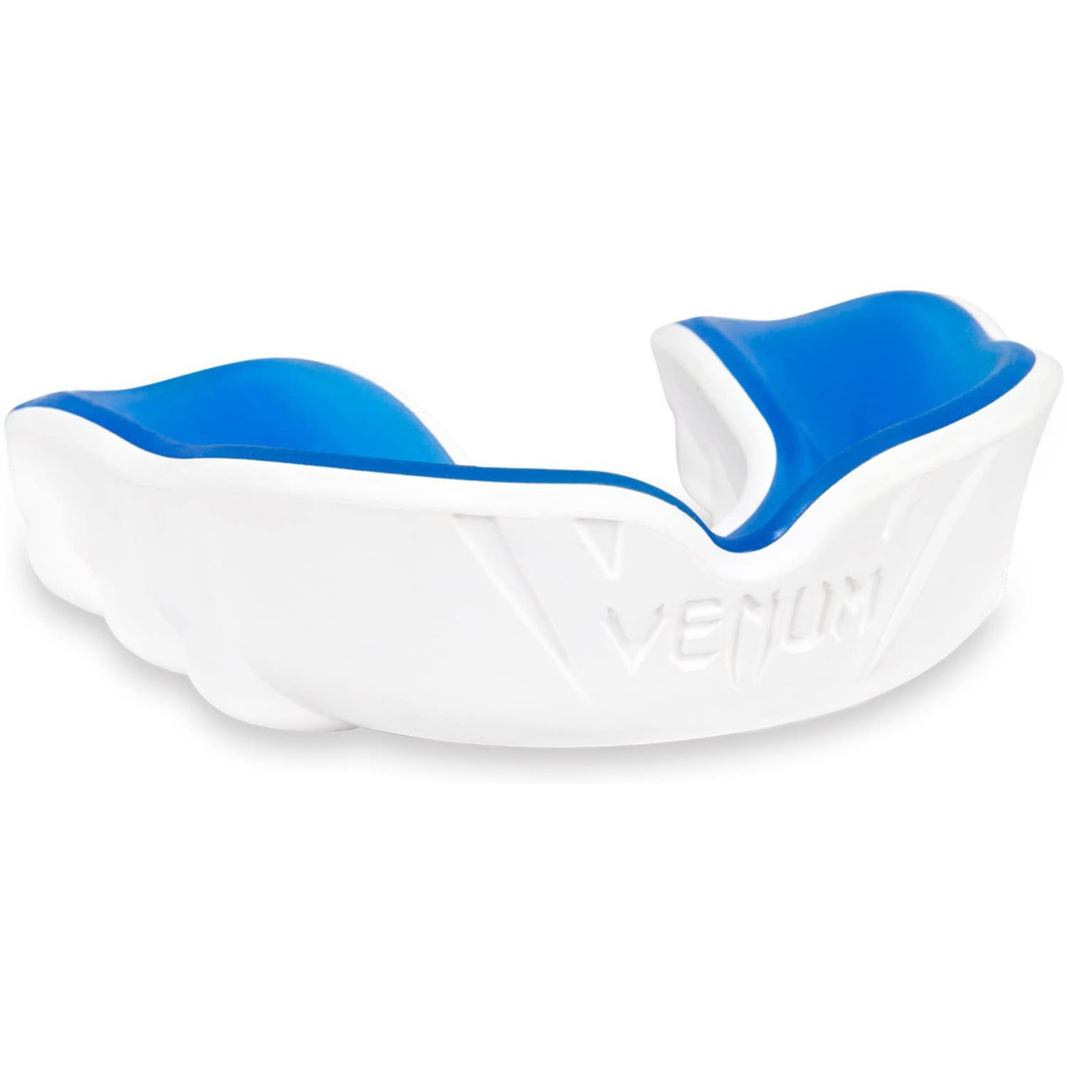 Venum Challenger Mouthguard - White-Blue