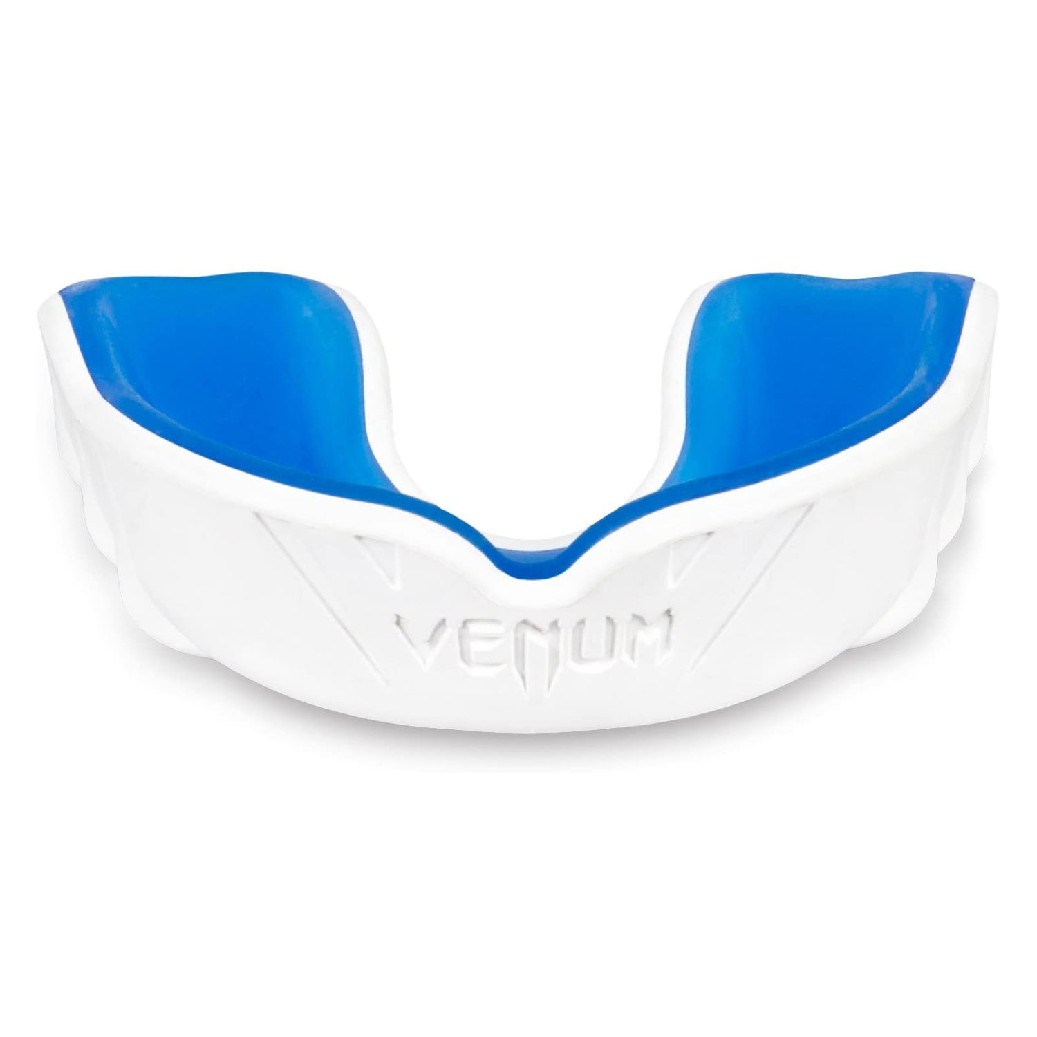Venum Challenger Mouthguard - White-Blue