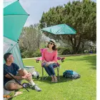 SKLZ Versa - Brella SPF 50+ Adjustable Umbrella with Universal Clamp - Turquoise