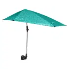 SKLZ Versa - Brella SPF 50+ Adjustable Umbrella with Universal Clamp - Turquoise