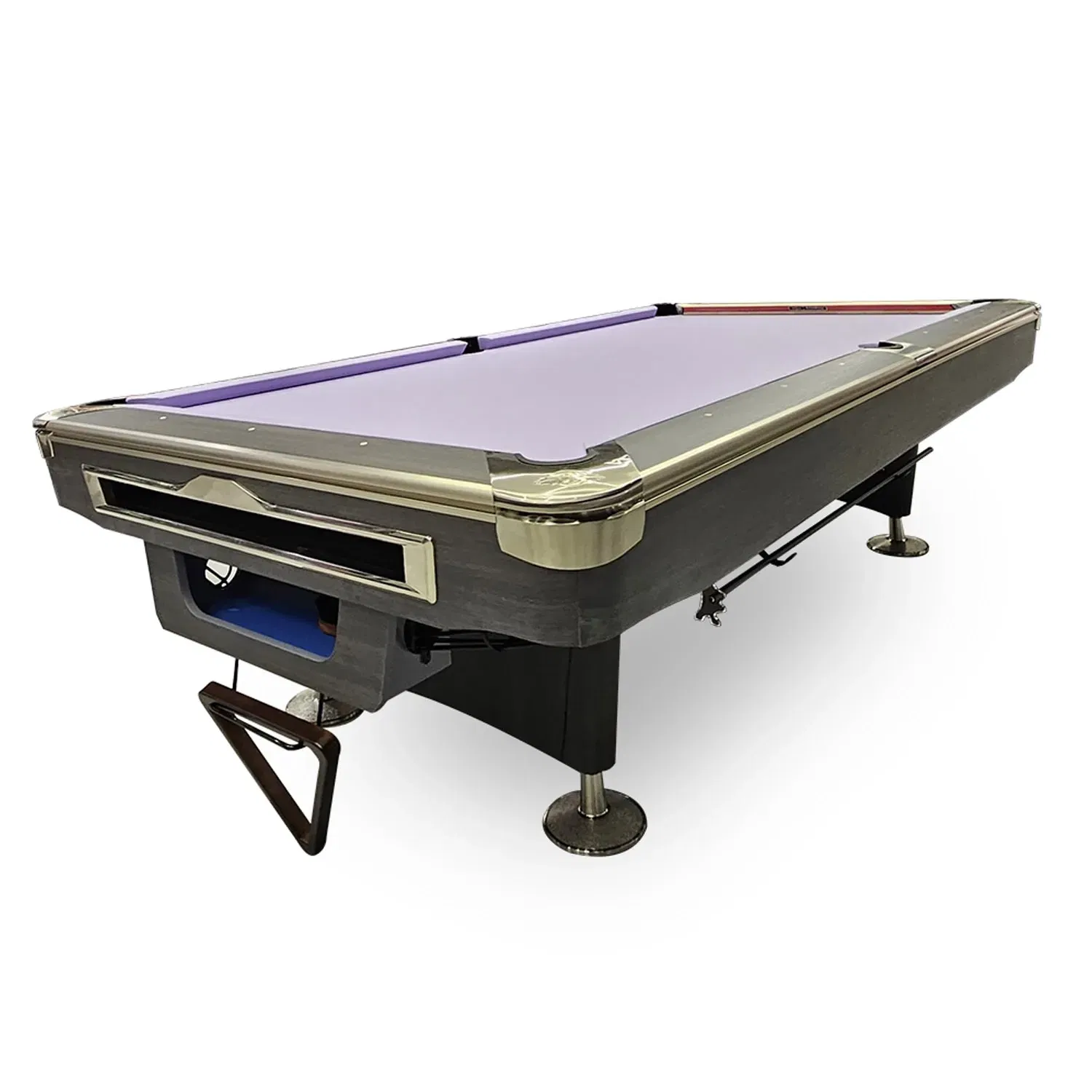 Victory Gold Crown 9ft Marble Top Pool Table With Ball Return System
