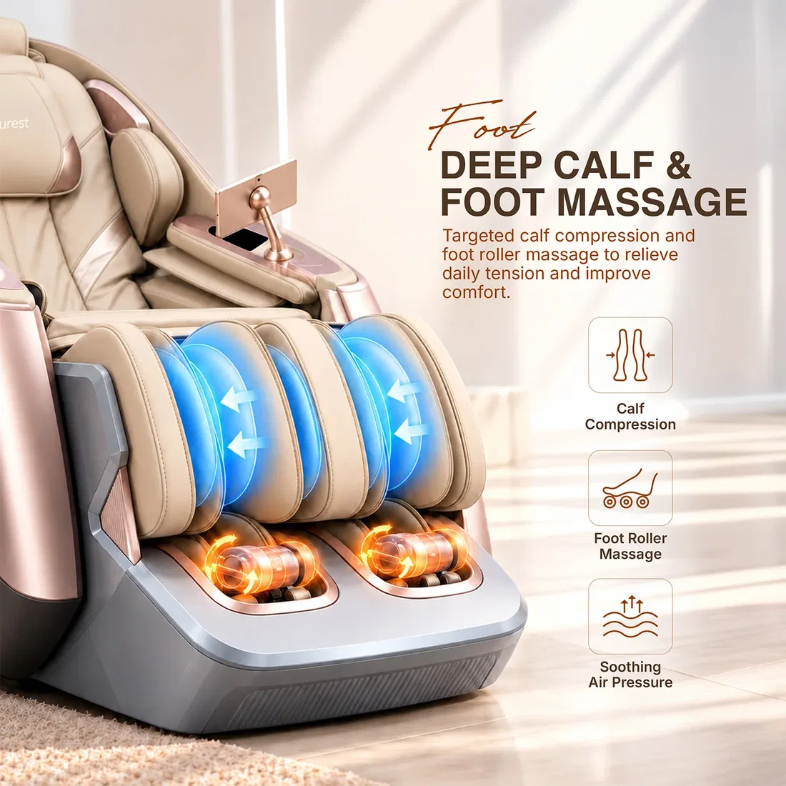 Nourest Vortex Calf and Foot Massage