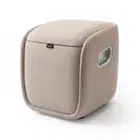 Nourest VibeX Foot & Calf Massager with Heat & Wireless Back Massager - Brown