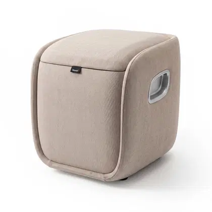 نوريست VibeX Foot & Calf Massager with Heat & Wireless Back Massager - Brown