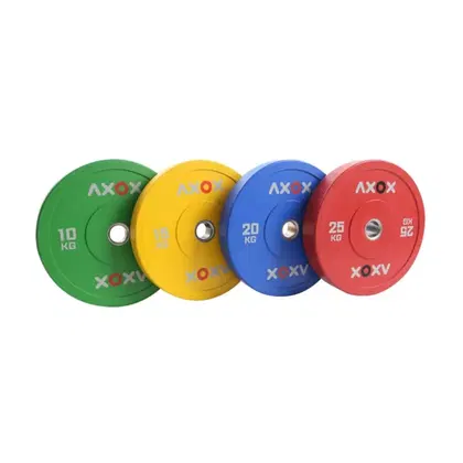 Axox Colored Bumper Plate - 10 Kg