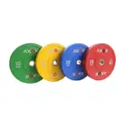 Axox Colored Bumper Plate - 15 Kg