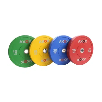 Axox Colored Bumper Plate - 20 Kg