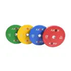 Axox Colored Bumper Plate - 25 Kg