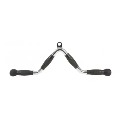 Axox Solid V-Type Bar with TPR Grips