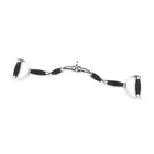 Axox Revolving 36 Inch Solid Super Lat Bar With Grips