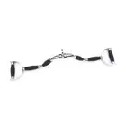 Axox Revolving 36 Inch Solid Super Lat Bar With Grips