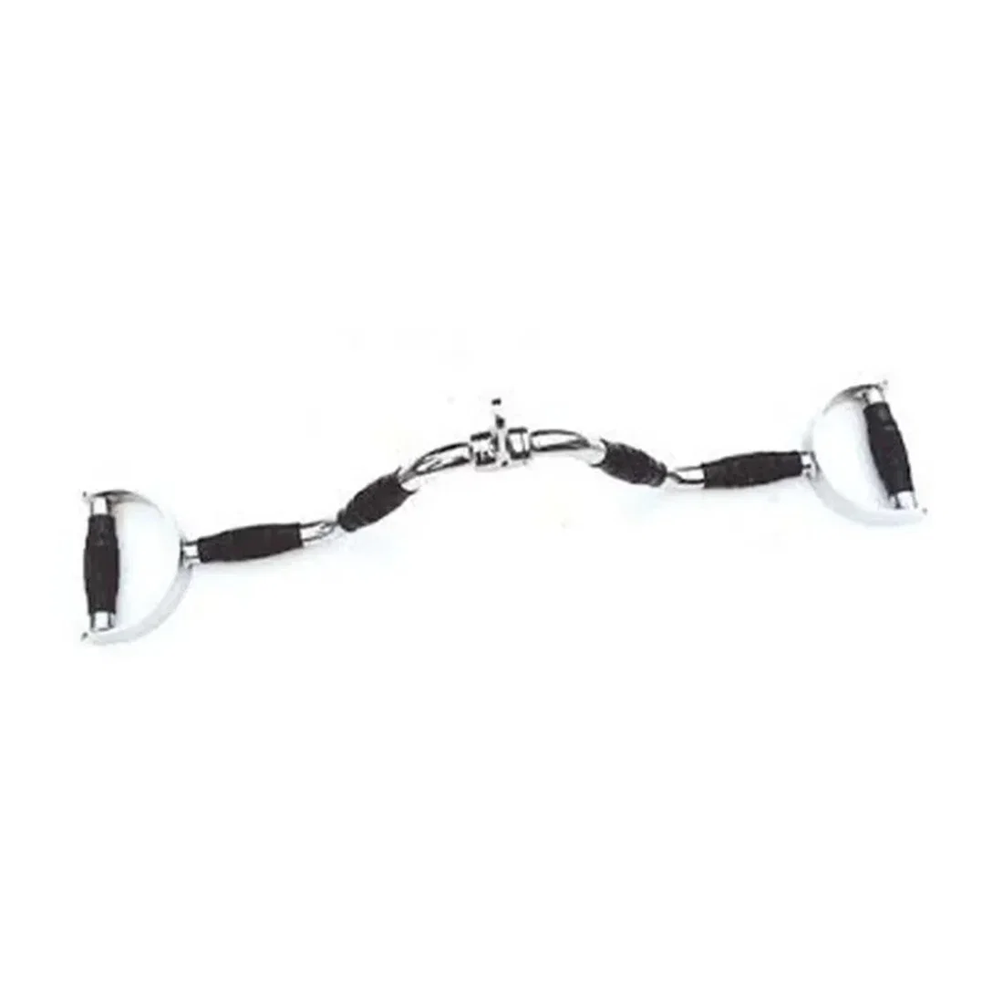 Axox Revolving 36 Inch Solid Super Lat Bar With Grips