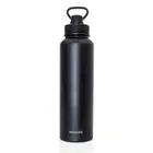 WAICEE Stoutt Stainless Steel & Vacuum Insulated Water Bottle - Black - 1500ml