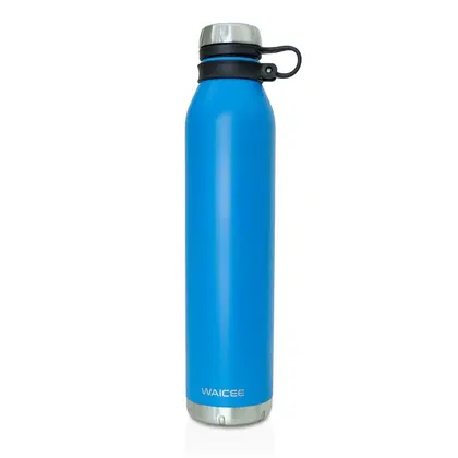 WAICEE  The Royal Jakey Water Bottle - Stainless Steel & Vacuum - Blue - 1000ml
