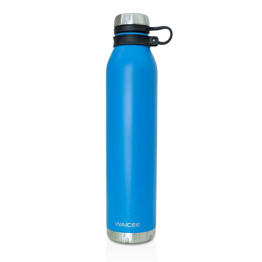 WAICEE  The Royal Jakey Water Bottle - Stainless Steel & Vacuum-Blue-1000ml
