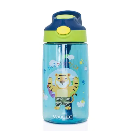WAICEE Kids Water Bottle - Blue - 500 ml