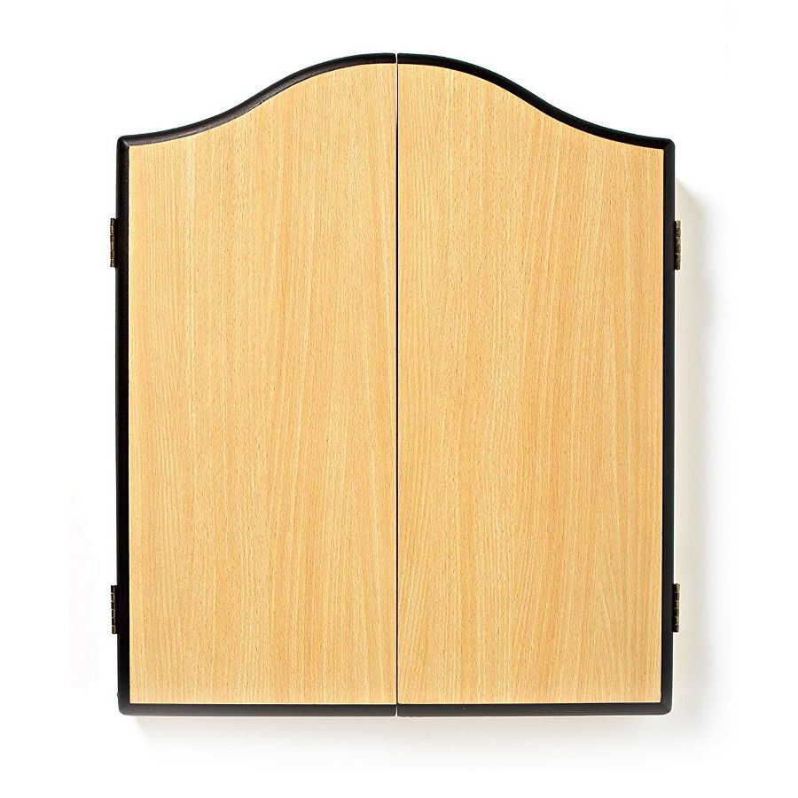 Winmau Plain Beech Design Dartboard Cabinet