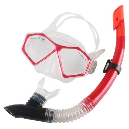 Win.Max Diving Mask Set - Red