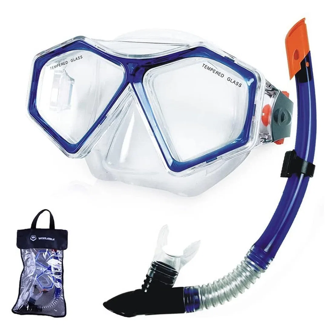 Win.Max Diving Mask Set - Blue