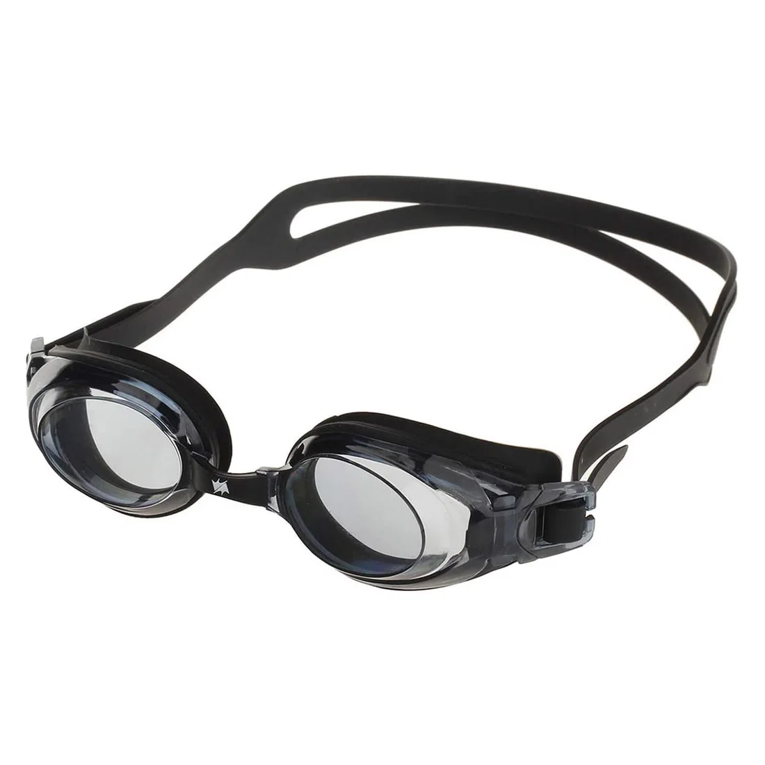 Win.Max Crest Adult Swimming Goggle - Black