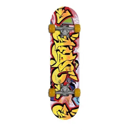 Win.Max Classic Skateboard - Yellow/Pink