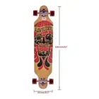 Win.Max Route E Long Skateboard 9 Ply Chinese Maple 41'' x 9.5'' - Style-1