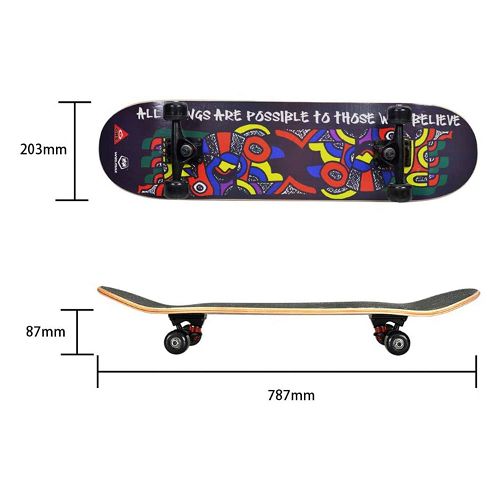 Winmax Celt Skateboard 31 X 8 Inch