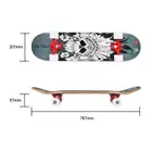 Win.Max Skateboard for Beginners and Adults with 9 Ply Maple Deck, 60 x 45 mm PU Wheel
