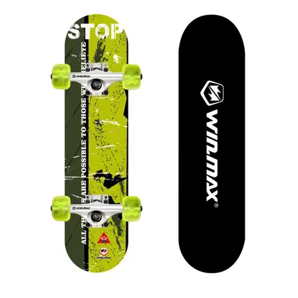 Win.Max Skateboard Deck for Beginners and Adults, 9 Ply 31 x 8 Inch, 50 x 36 mm PU Wheel