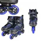 Win.Max Kinetik Inline Skate Combo Set - Blue - Small (28-32)