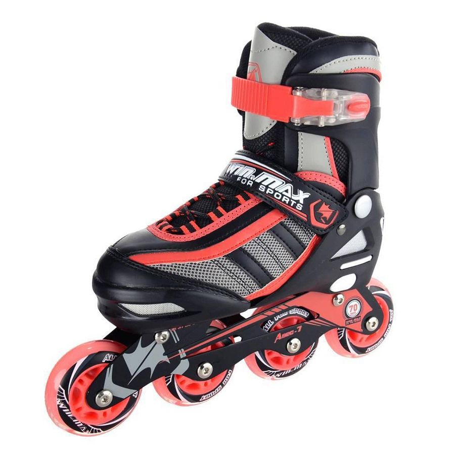 Winmax Vites 2 In 1 Inline Skate-Red-Large (39-42)