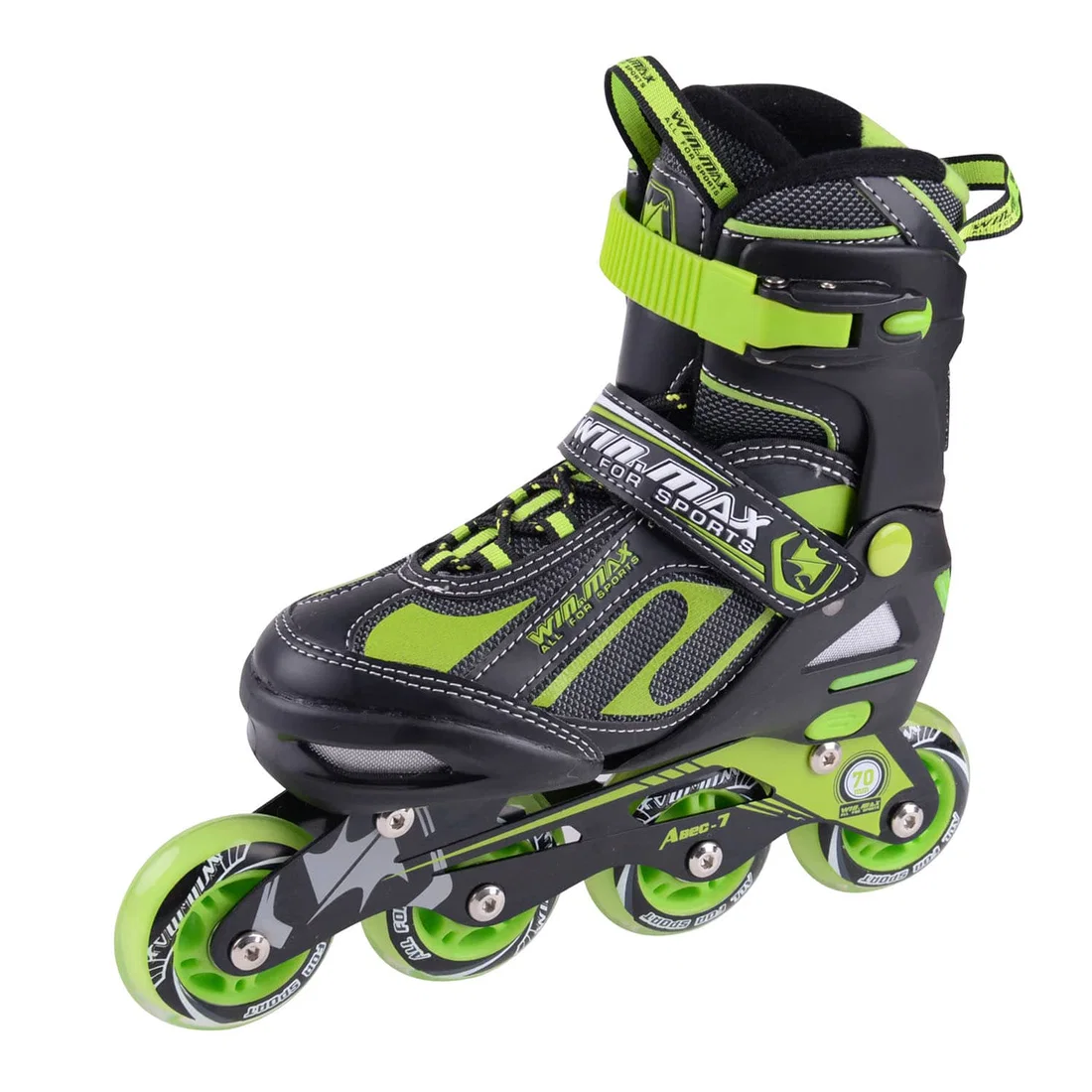 وينماكس الفرح مضمنة الزلاجات - Green - Large (39-42)