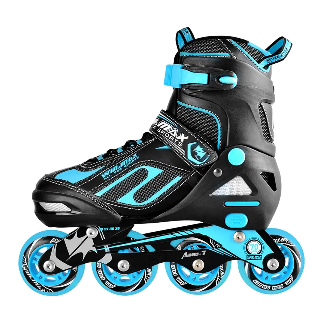 وينماكس الفرح مضمنة الزلاجات - Blue - Large (39-42)