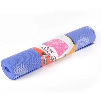 Win.Max Iris PVC Yoga Mat - Blue