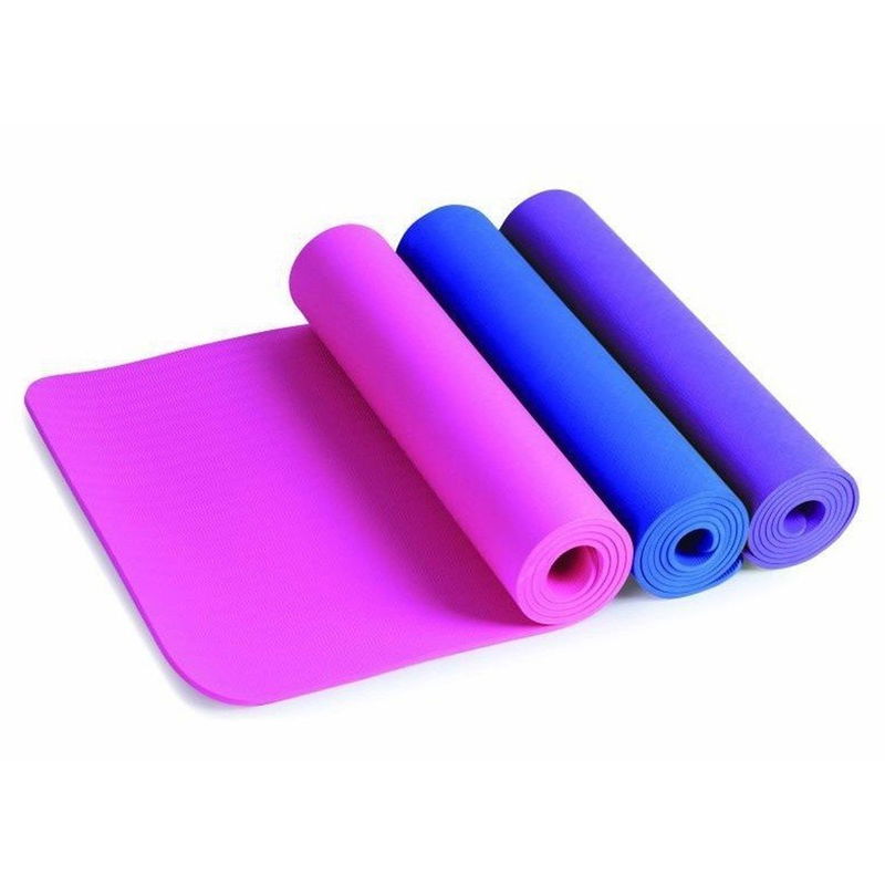 10mm Rubber Exercise Mats 10MM Natural Rubber Per Yoga Mat Pink