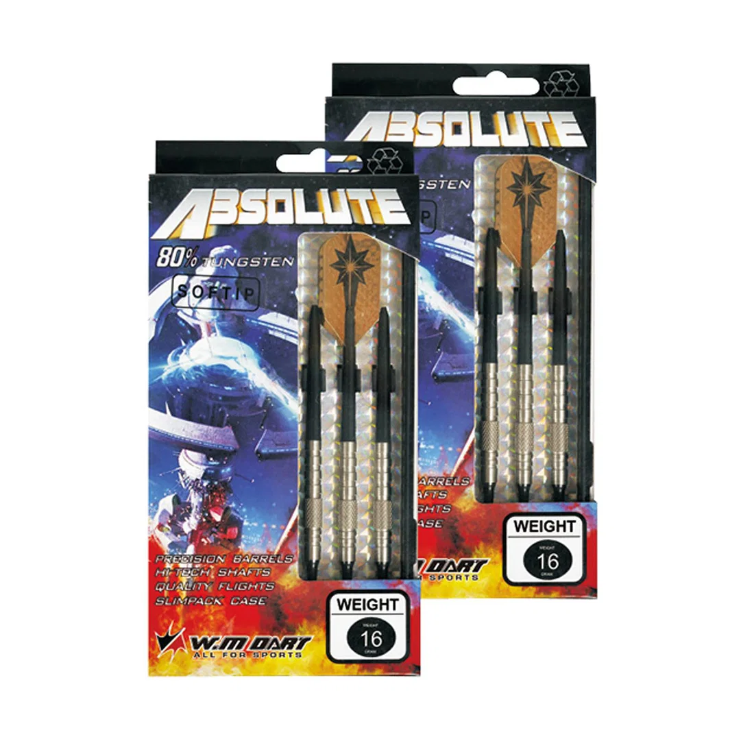 Win.Max Absolute 80% Tungsten-18G Dart