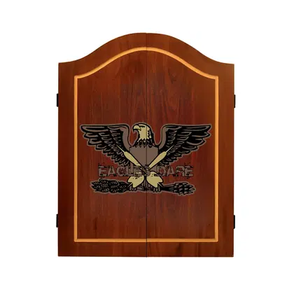 Win.Max Cabinet Dartboard Set - Eagles Dare
