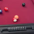 Win.Max Foosball And Pool Table (2 in 1) Multi Game