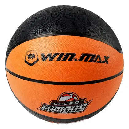 Win.Max Zone Rubber Basketball - Size 7