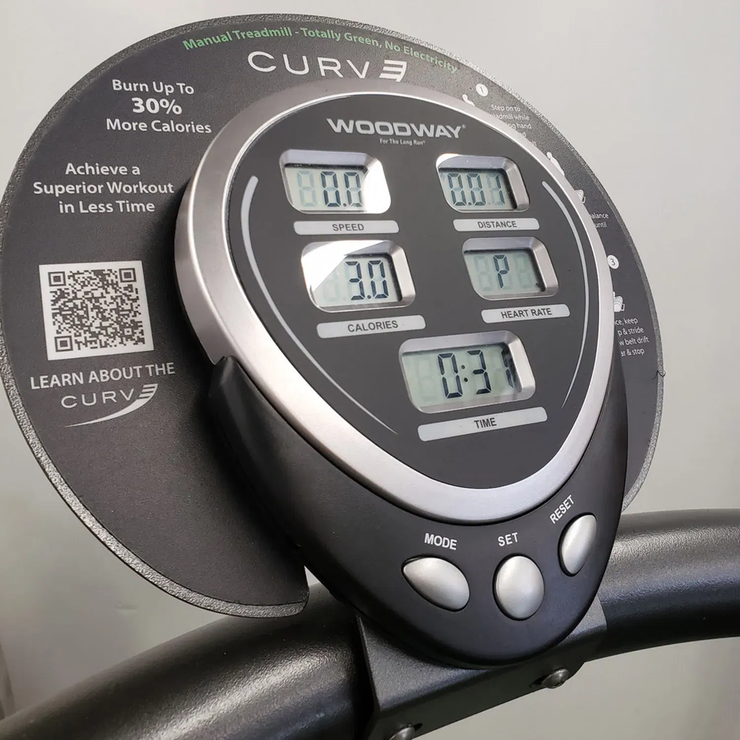 Woodway Curve Cordless Manual Treadmill