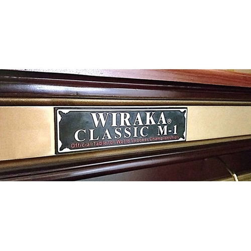 Wiraka Classic M1 Snooker Table - 12ft With Accessories