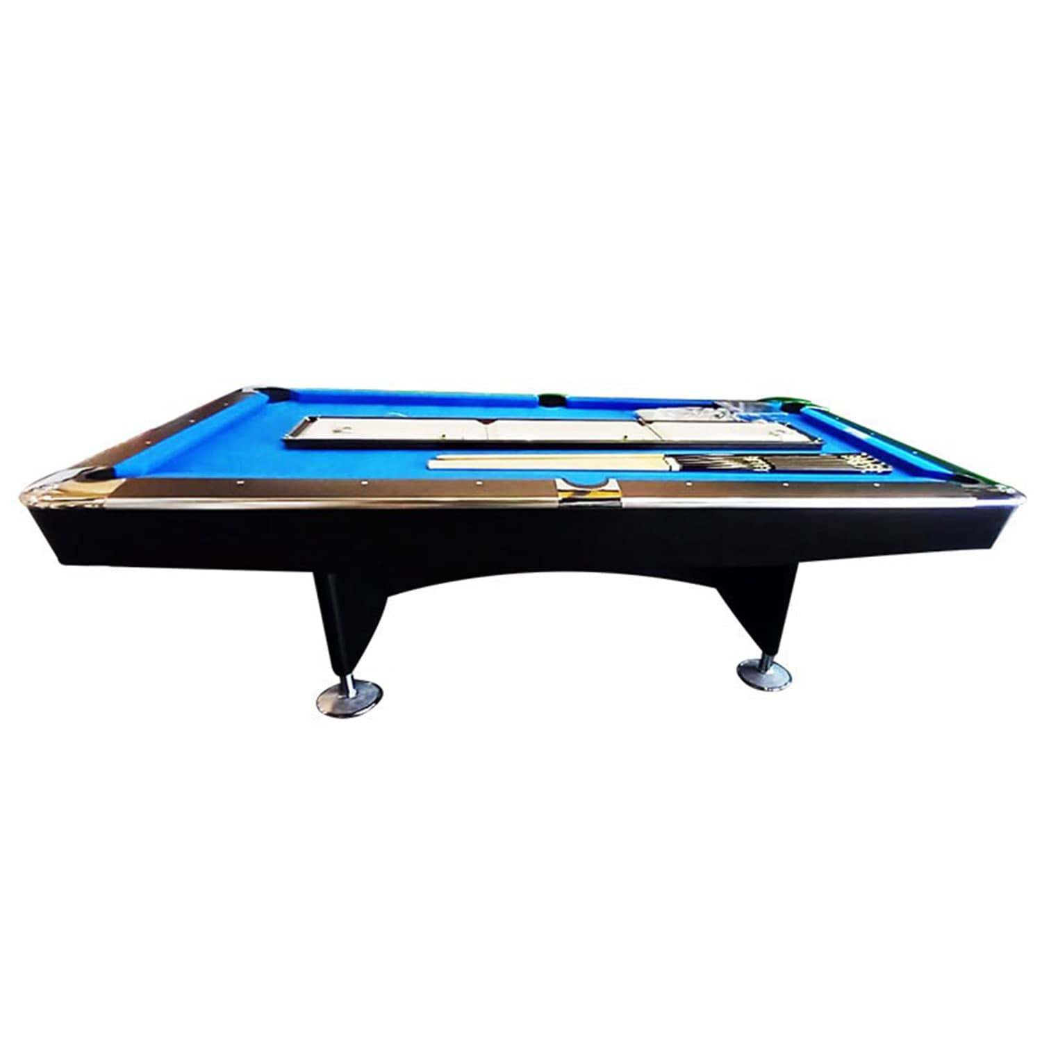 Wiraka 8FT Queen Pool Table - Black