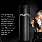 MaxxMMA غلاف كيس ملاكمة ثقيل مائي وهوائي بطول 3 أقدام - Brown