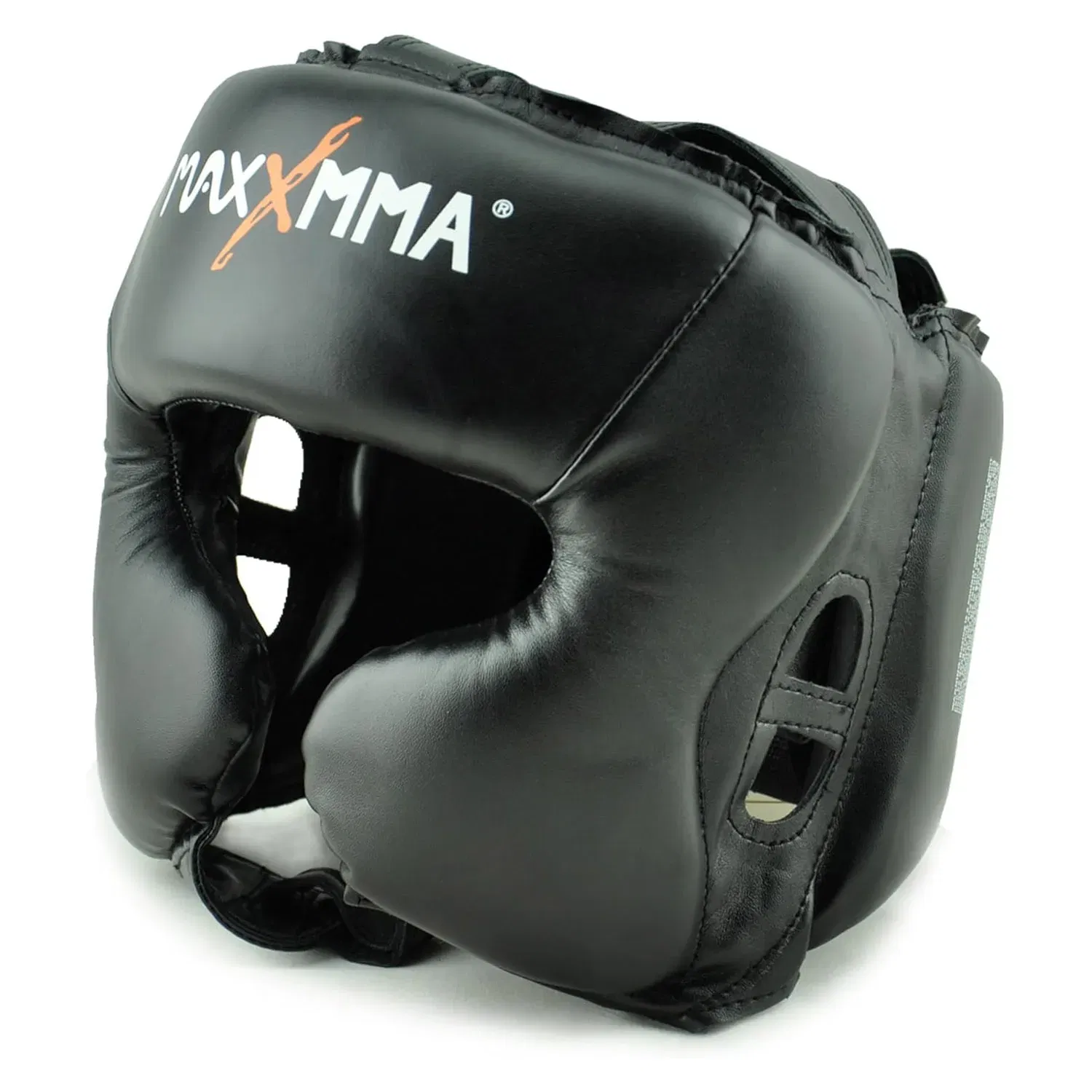 MaxxMMA Head Gear - Black - Large