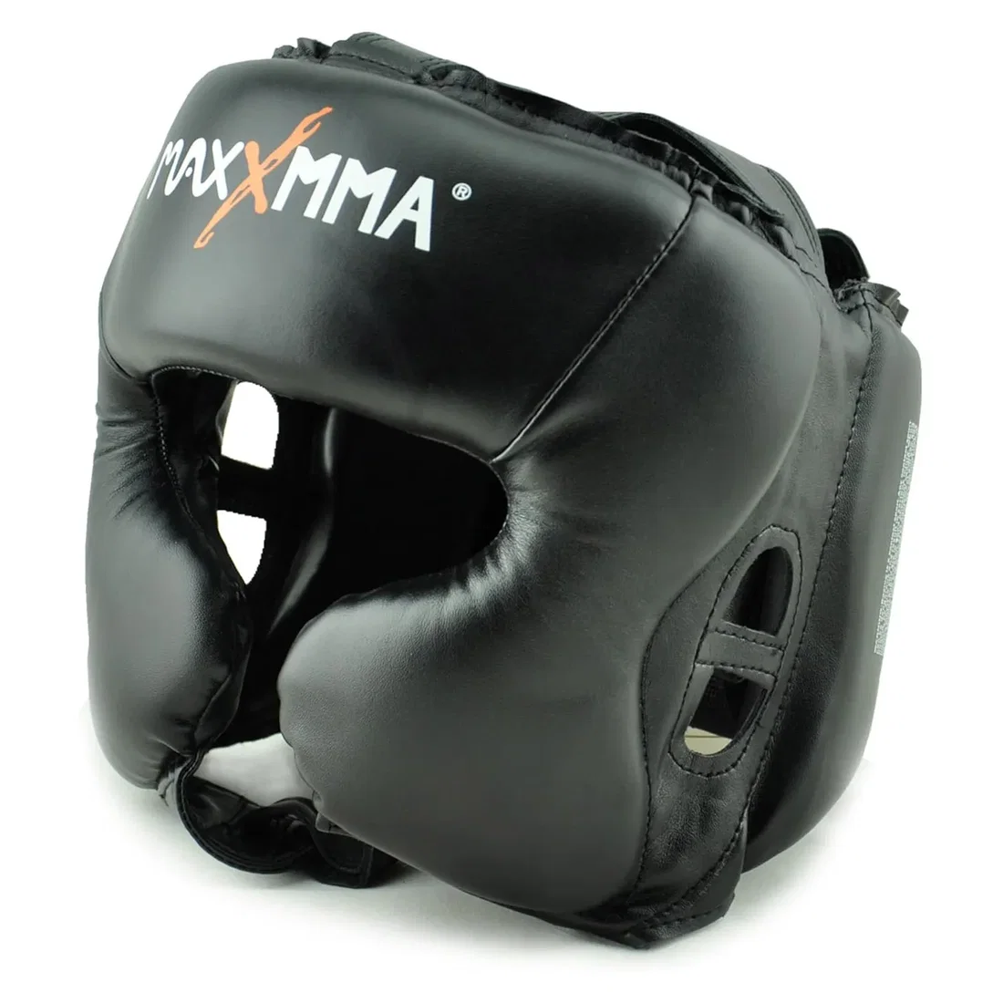 MaxxMMA Head Gear - Black - Large