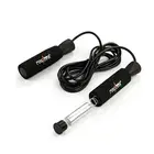 MaxxMMA Weighted Jump Rope Black