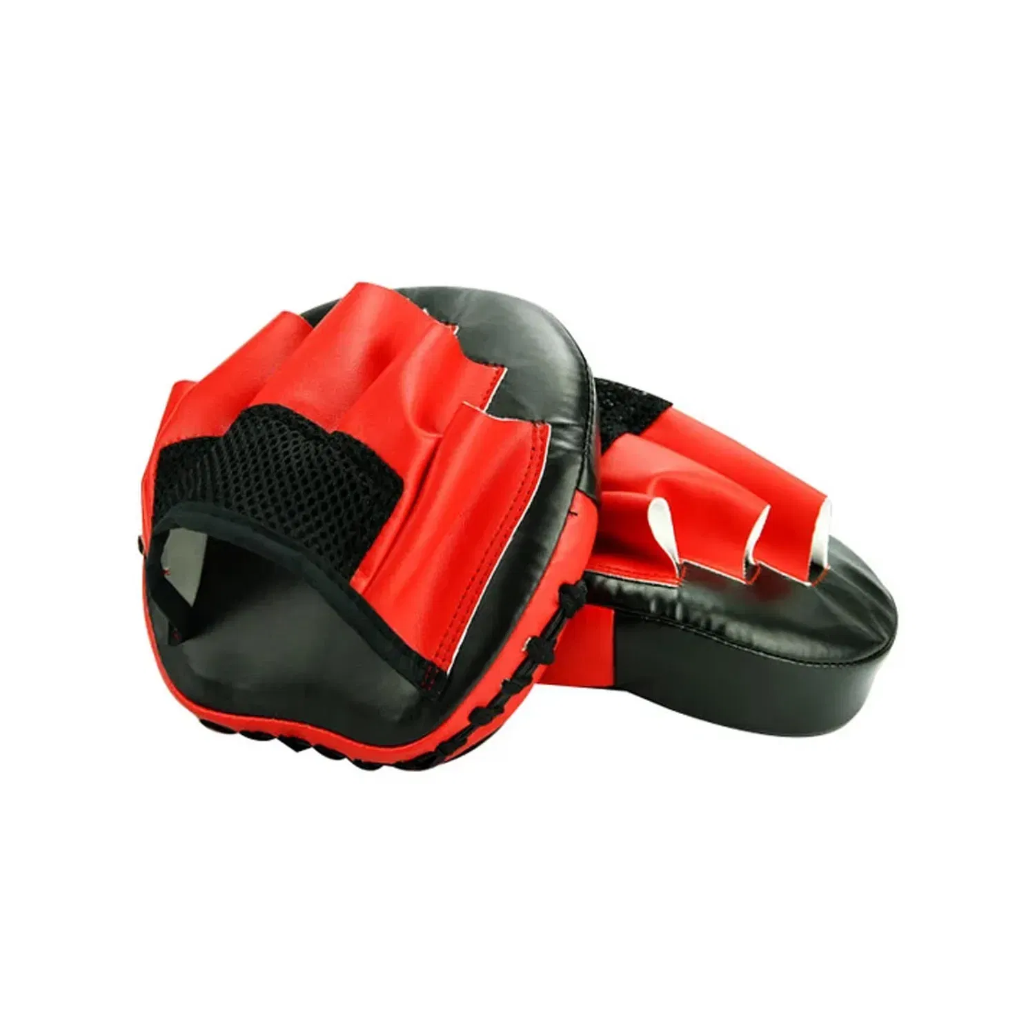 MaxxMMA Micro Punch Mitts - Black/Red