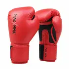 MaxxMMA Pro-Style Boxing Training Gloves - Red - 12oz