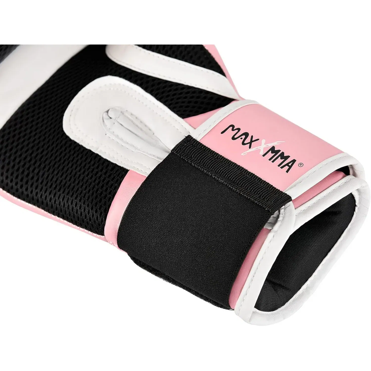 MaxxMMA Pro-Style Boxing Training Gloves - Pink - 8oz